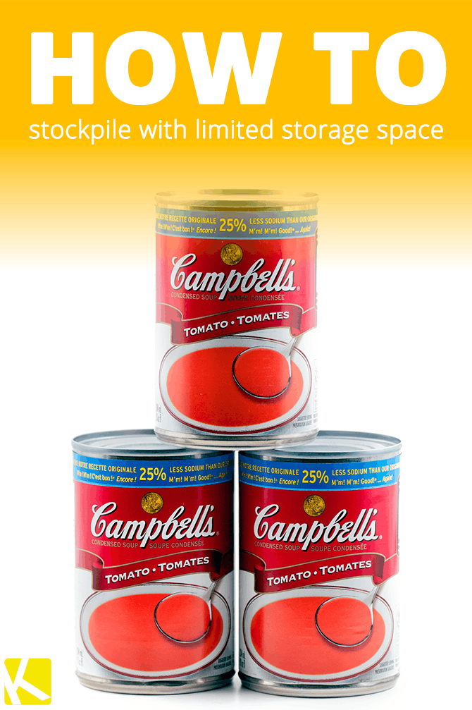 6 Tips for Storing Your Stockpile When You Have Limited Space
