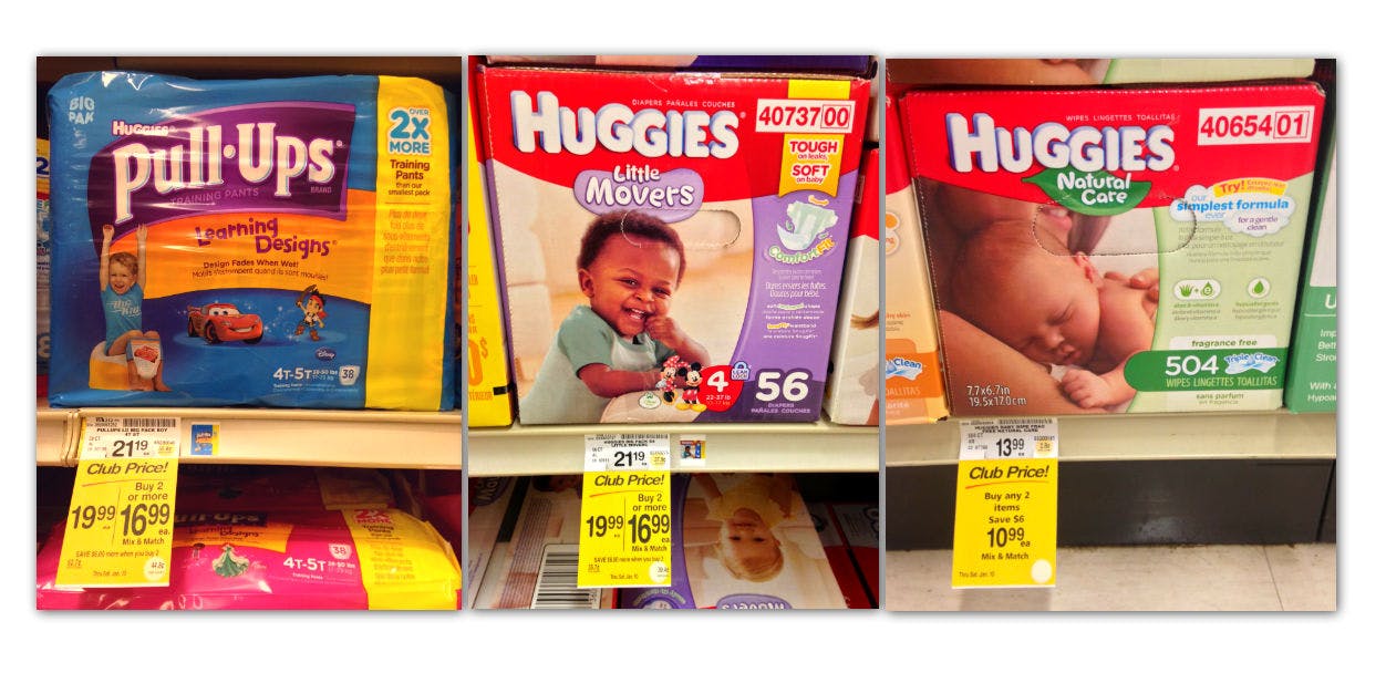 safeway huggies diapers