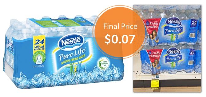 Nestle Pure Life Water, Only $0.05 per Bottle at Rite Aid! - The Krazy ...