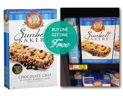Sunbelt granola bars coupon