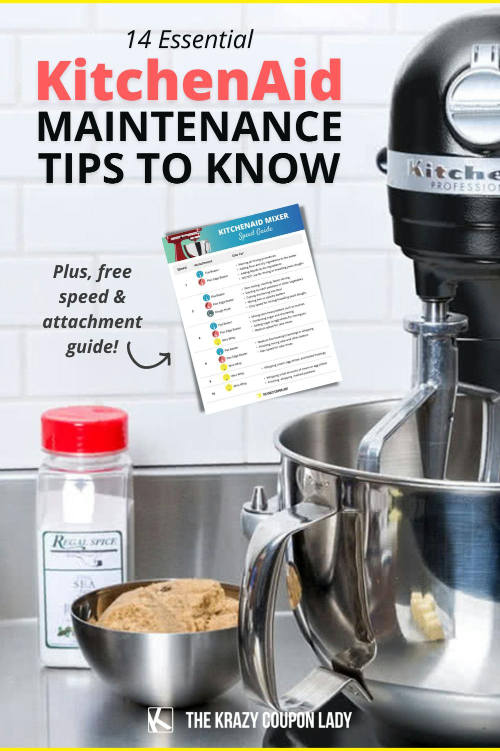 20 KitchenAid Mixer Maintenance Tips You Need to Know   The Krazy ...