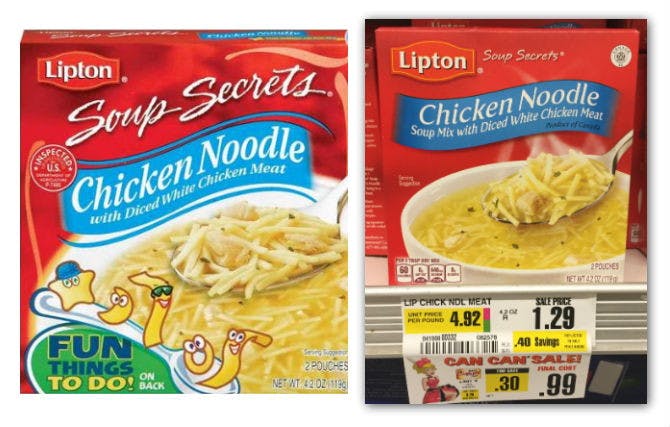 lipton soup secrets shoprite