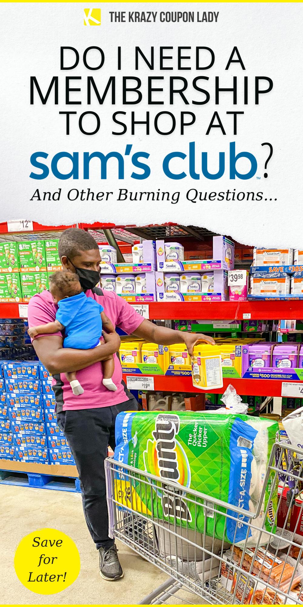How to Get Sam's Club Trial Membership The Krazy Coupon Lady
