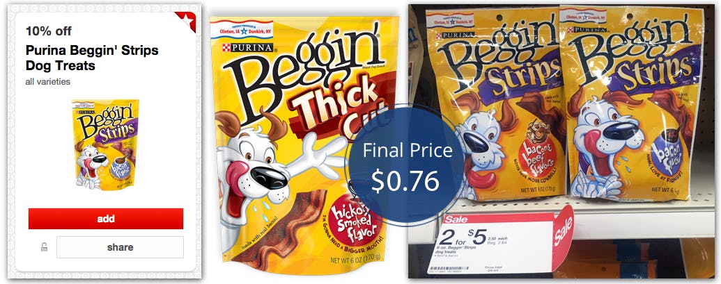 target beggin strips