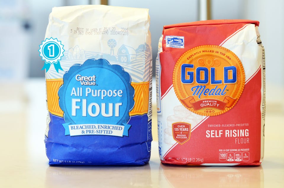 Gold Medal vs. Great Value flour