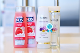 Pantene vs. VO5 hair products