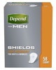 Depend Shields or Guards for Men 8 ct or larger