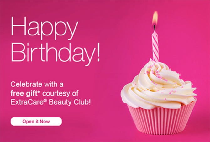 CVS Happy Birthday banner