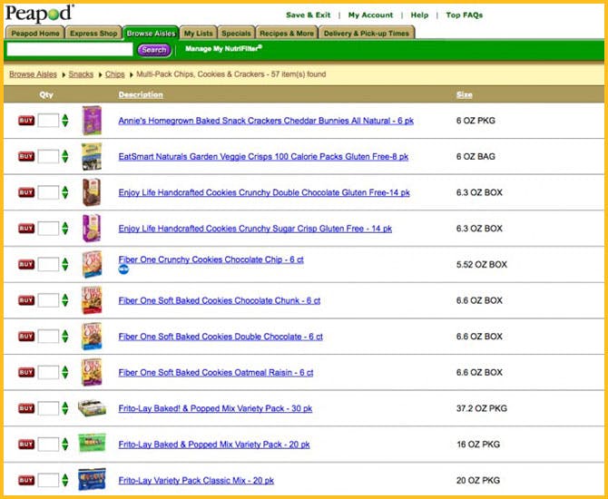 Peapod The Grocery Delivery Service That Will Double Your Coupons