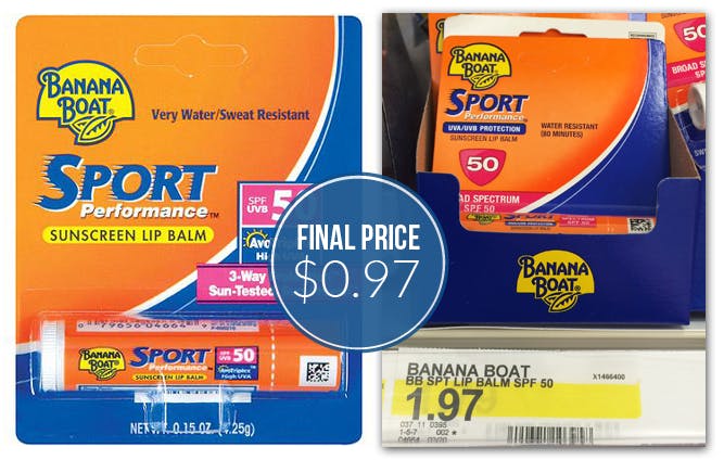 Banana Boat Lip Balm Target