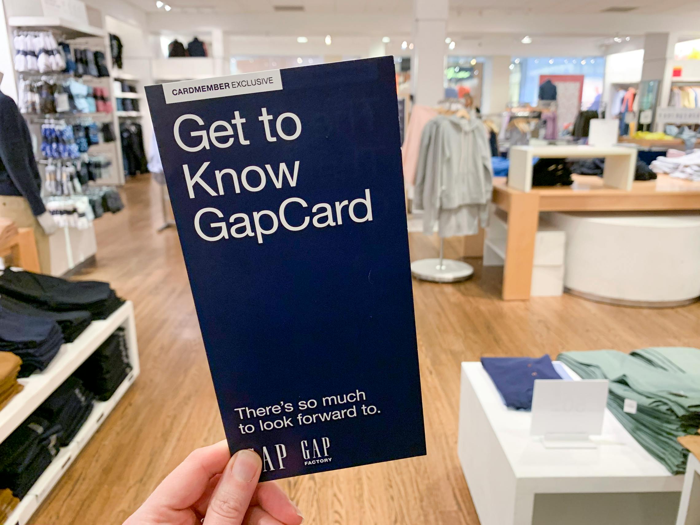 Gap card clearance member