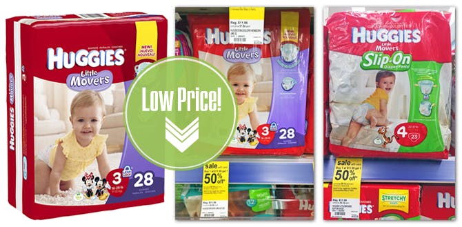Huggies Diapers, as Low as $4.24 at Walgreens! - The Krazy ...
