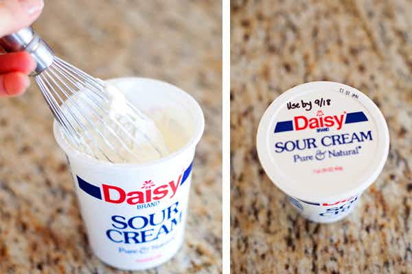 Freeze Sour Cream