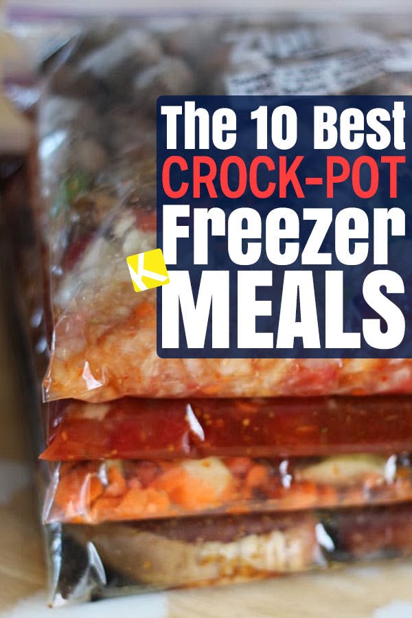 The 10 Best Crock Pot Freezer Meals On The Internet The Krazy Coupon Lady   166 Best Crockpot Freezer Meals 1563819439 