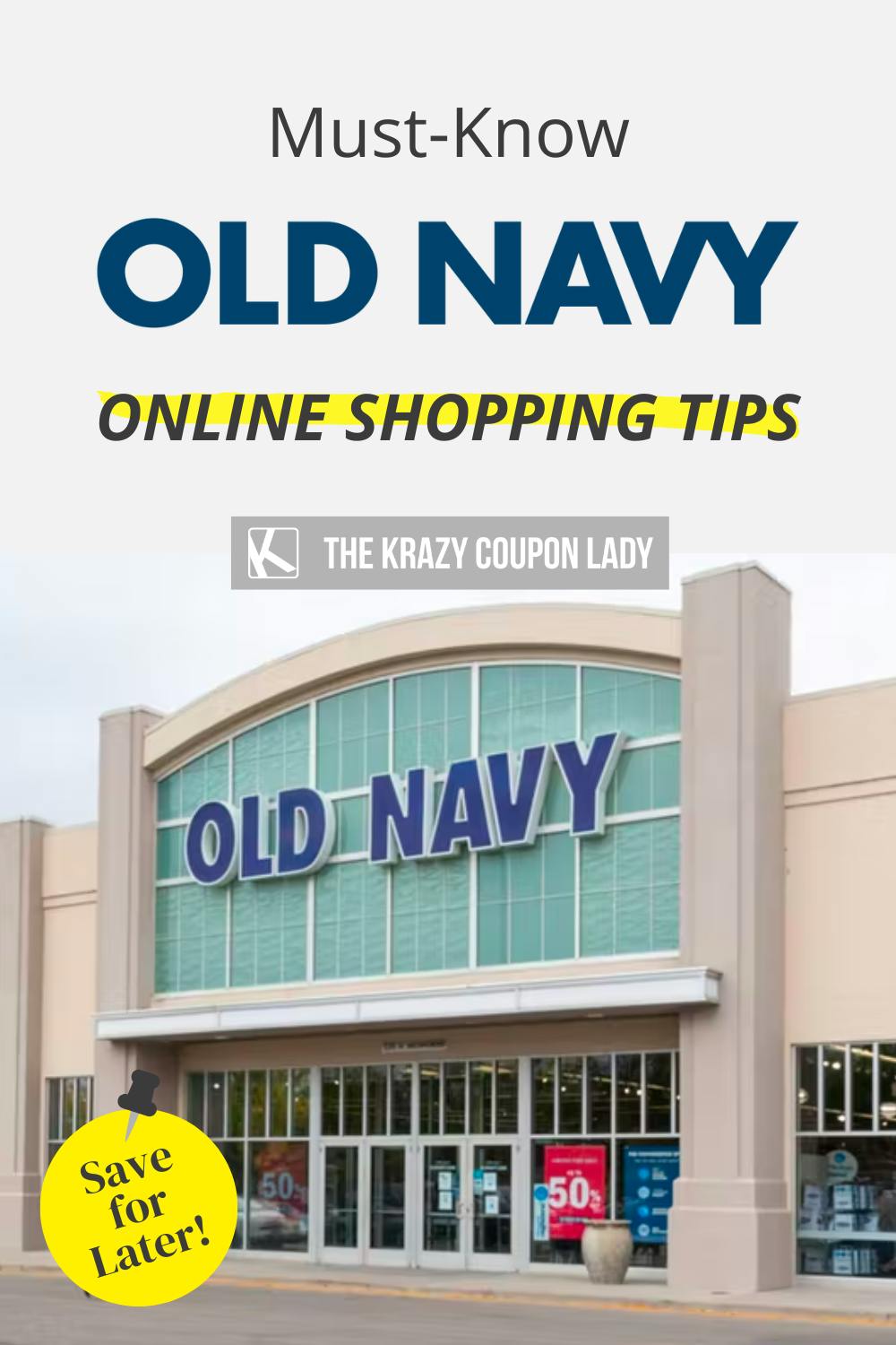 22 Old Navy Online Shopping Tips
