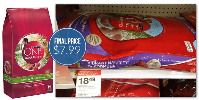 purina one vibrant maturity target