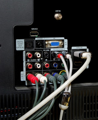 Take pictures of connected cables when moving