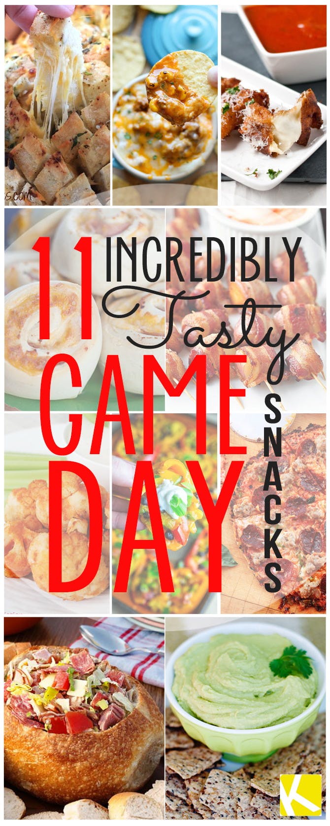 My Top 11 Game Day Snack Recipes