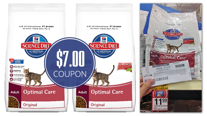7 00 Coupon Hill S Science Diet Cat Food Only 4 99 At Petsmart The Krazy Coupon Lady