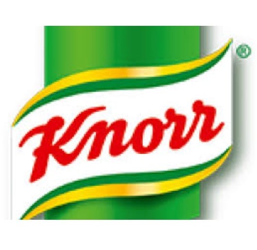 Knorr logo embroidery design