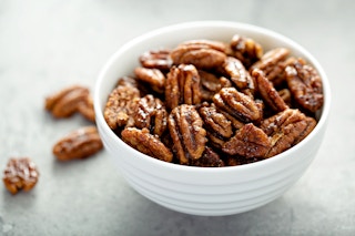 candied pumpkin spice pecans recipe