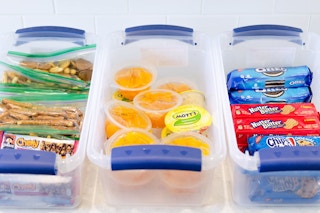 Stock the pantry and let the kids choose their own snacks