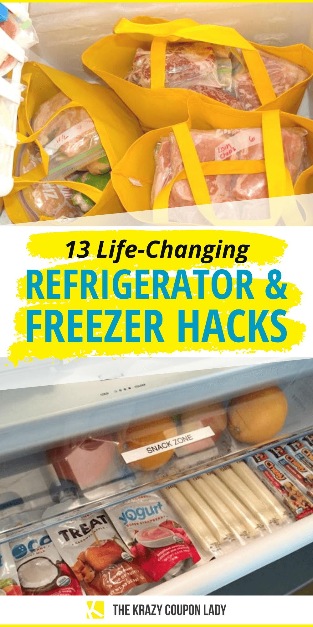 13 Life Changing Fridge and Freezer Hacks