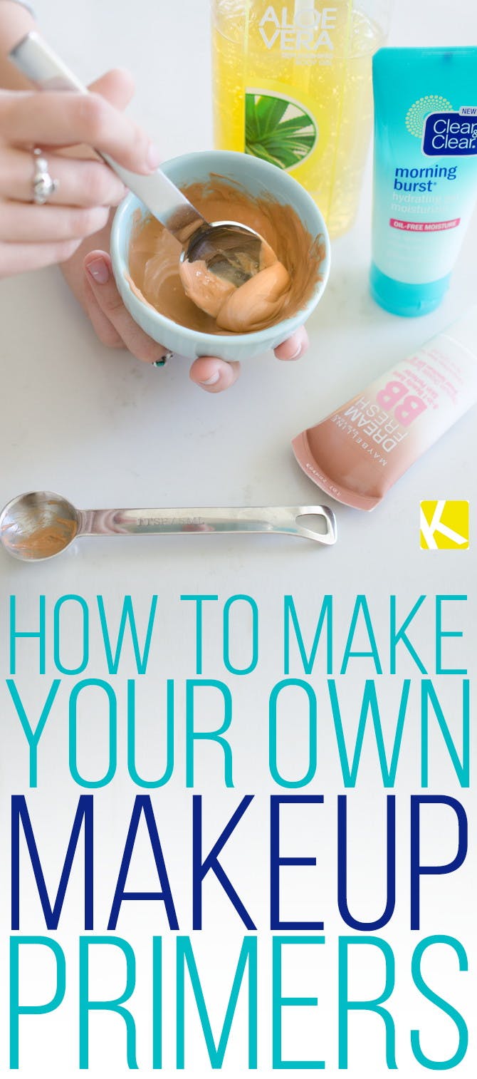 How To Make Your Own Makeup Primers The Krazy Coupon Lady
