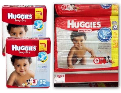 32 pack of huggies diapers