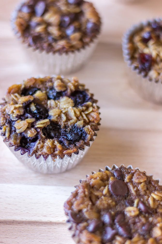 To go baked oatmeal cups
