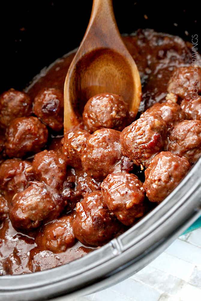 cranberry-meatballs