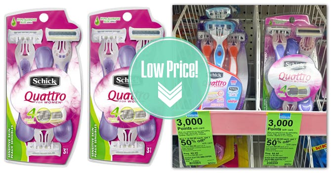 quattro razors coupons