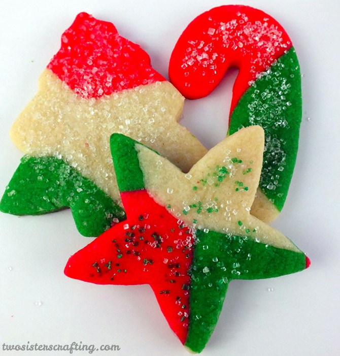 Marble Sugar Cookies