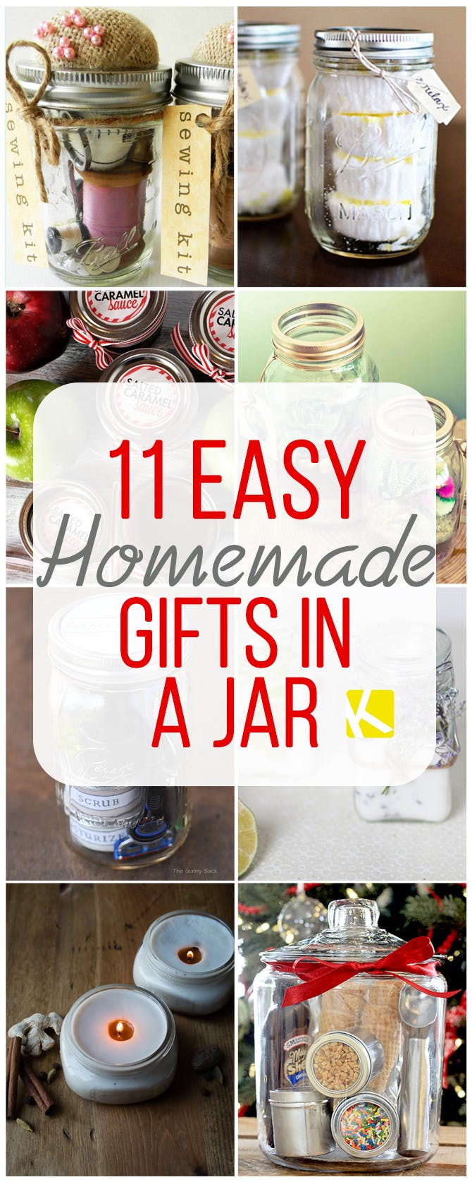 11 DIY Mason Jar Gift Ideas