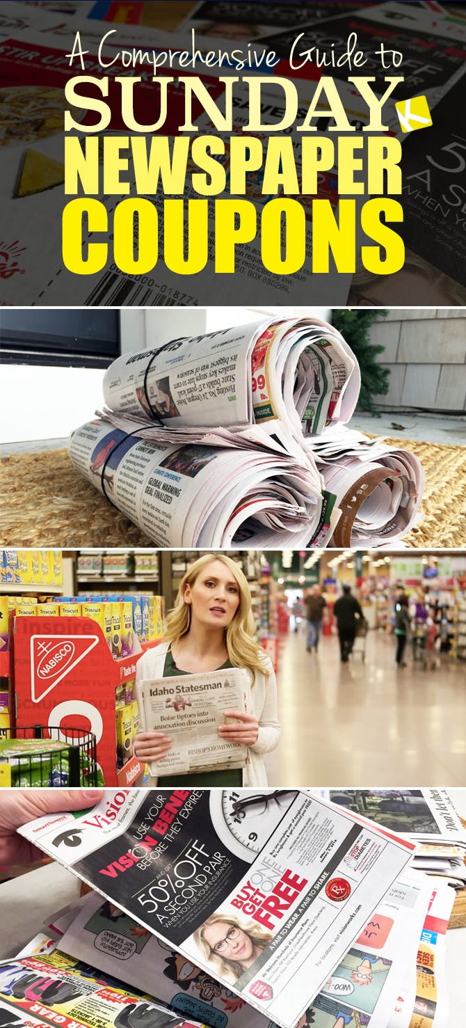 A Comprehensive Guide To Sunday Newspaper Coupons The Krazy Coupon Lady