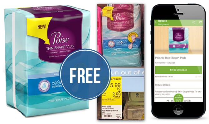 New Coupon Free Poise Pads At Walgreens The Krazy Coupon Lady