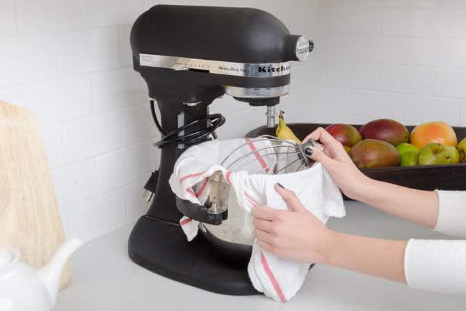 The Low-Cost Hack You Need For An Instant Stand Mixer Splash Guard