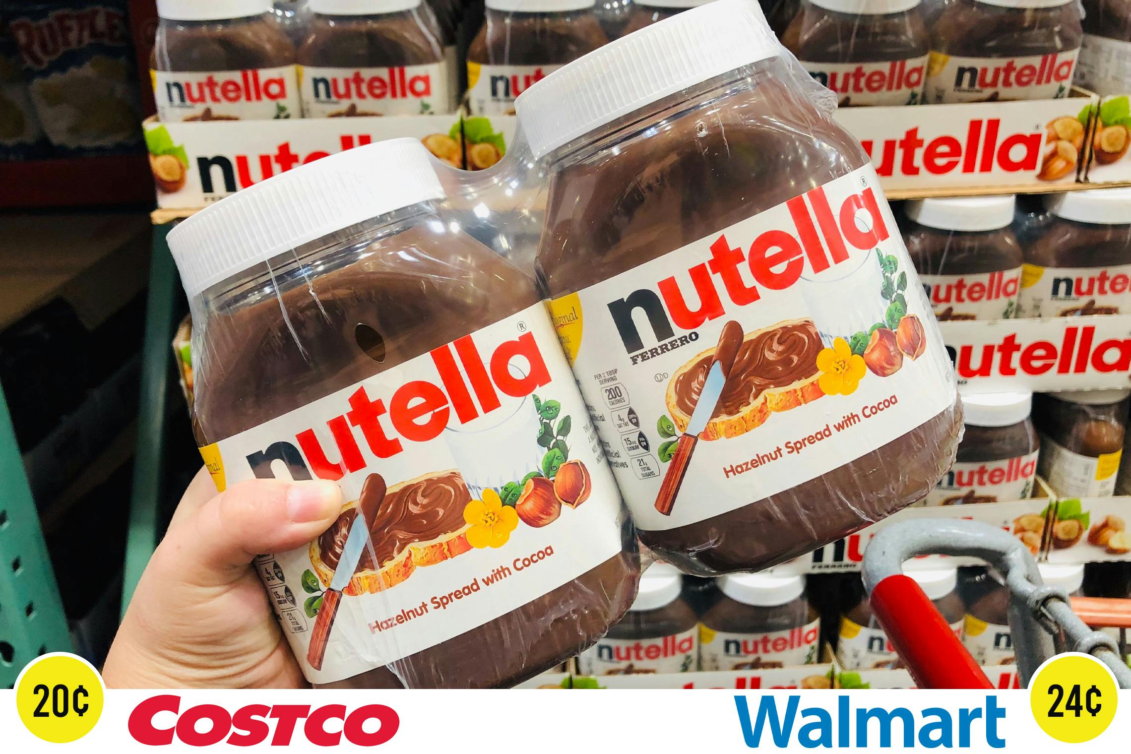 Nutella two pack at Costco