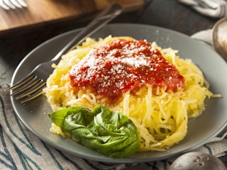 Spaghetti Squash with Marinara Sauce recipe