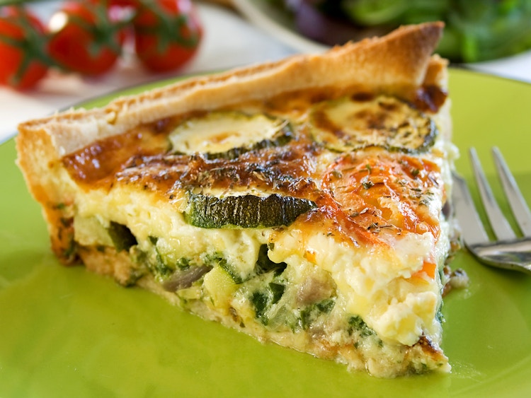 Zucchini Quiche recipe
