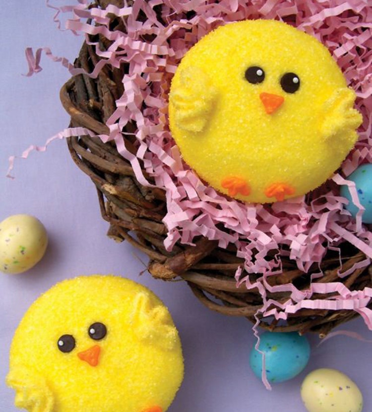 Via Recipe by Photo http://www.recipebyphoto.com/easter-chick-cupcakes/