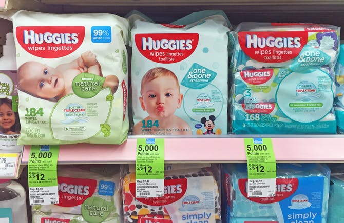 walgreens huggies wipes