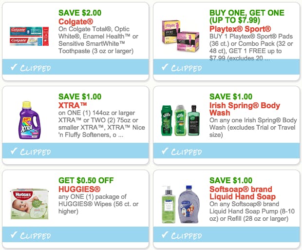 Six Hottest New CouponsPrint Now! The Krazy Coupon Lady