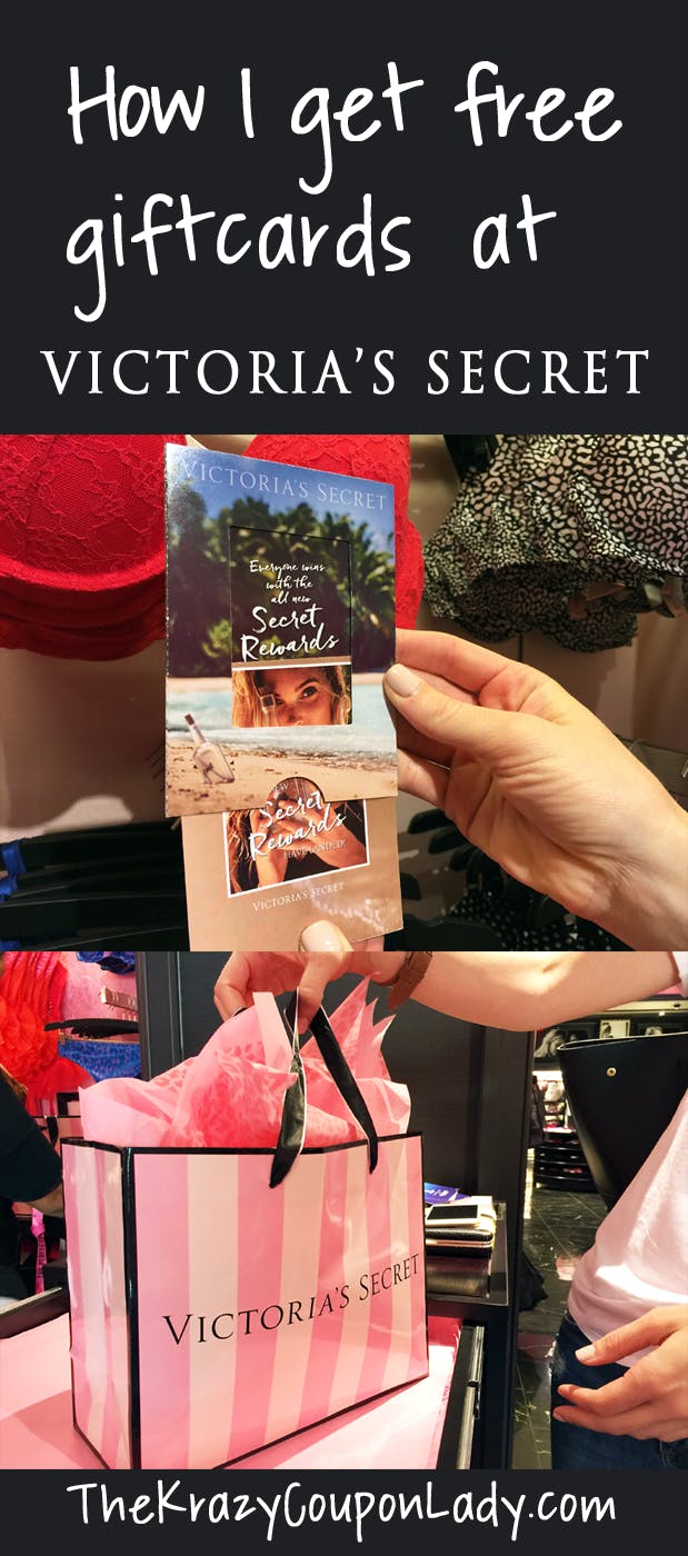 How I Shop for Free at Victoria's Secret with Secret Rewards Cards