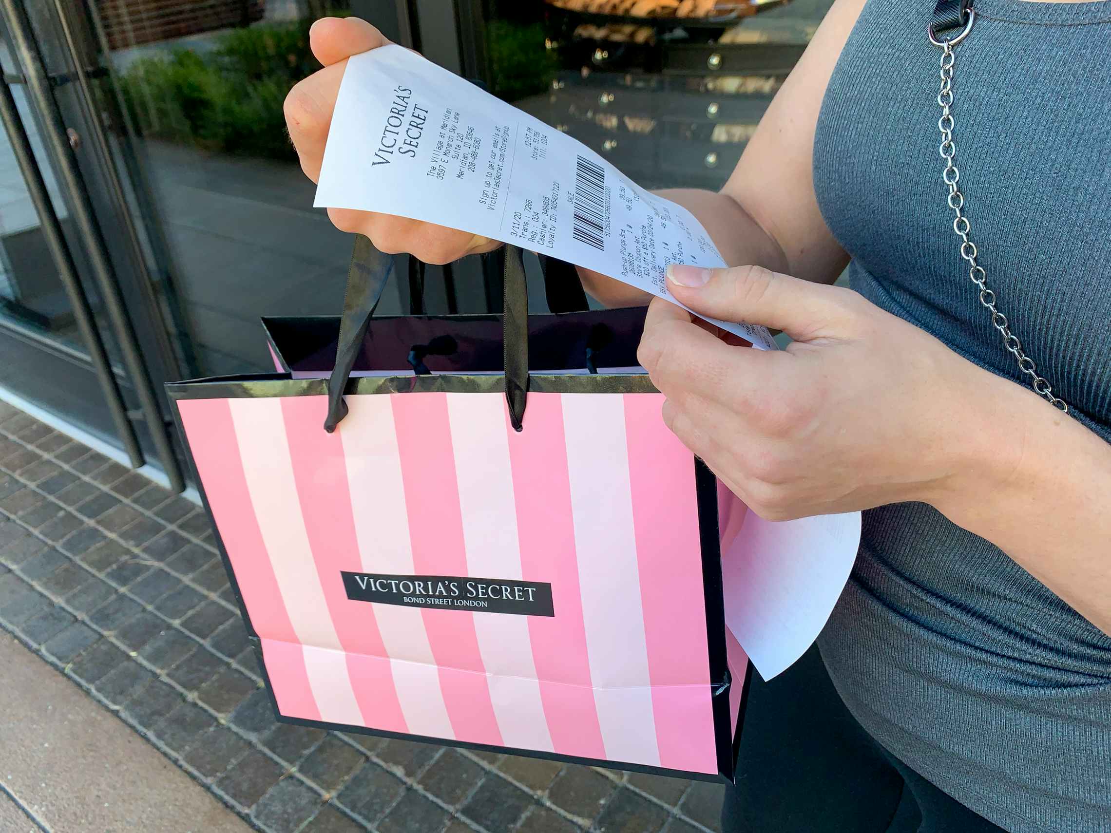 Brand New Victoria Secret Paper Shopping Bag lots