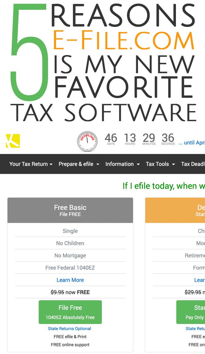 5 Reasons E-File.com Is My New Favorite Tax Software