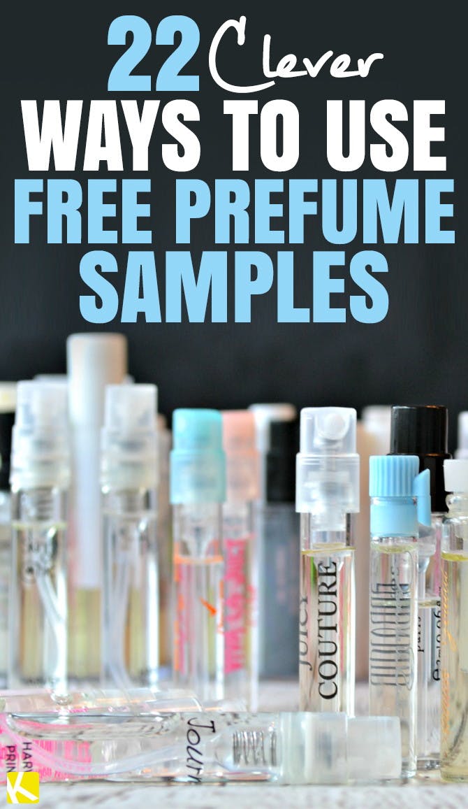 22 Freaking Clever Ways to Use Free Perfume Samples
