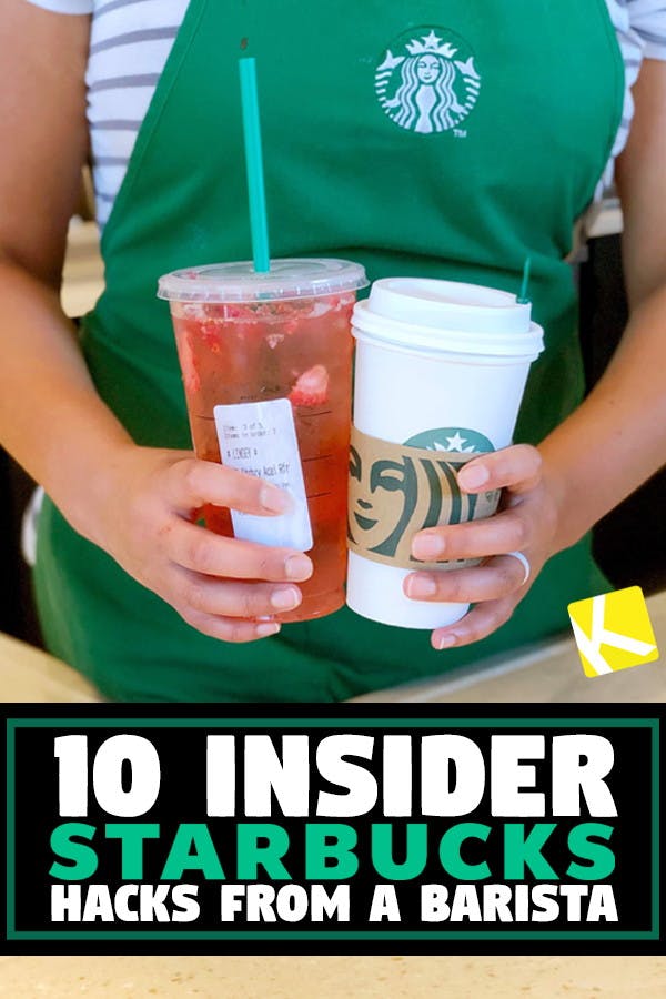 10 Insider Starbucks Hacks from a Barista