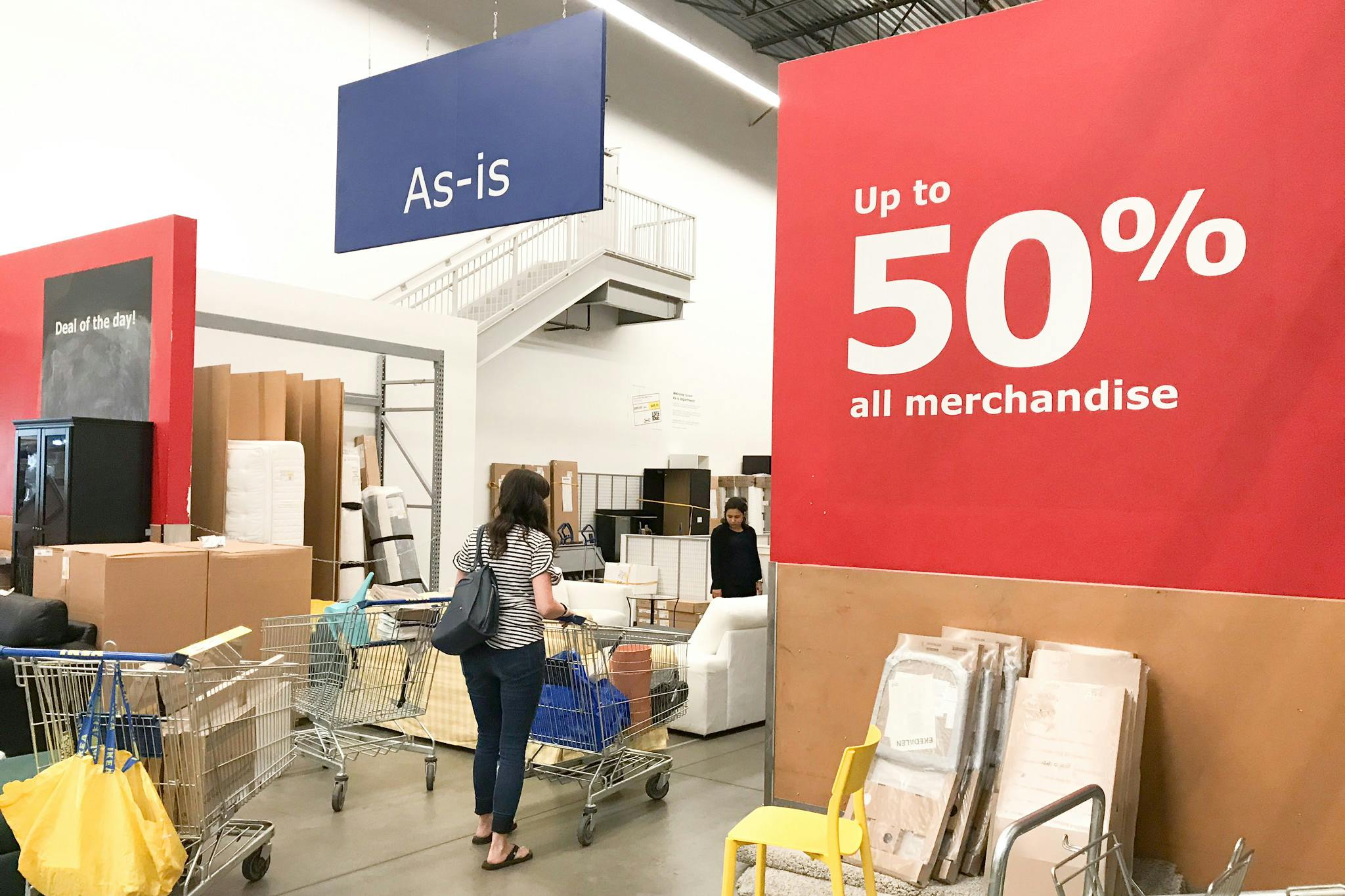 Find the best deals in the "As-is" section at IKEA.