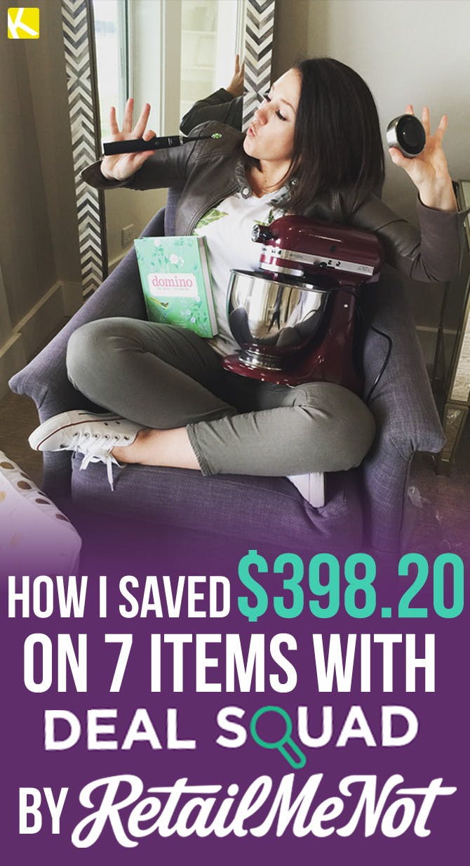 How I Saved $398.20 on 7 Items with Deal Squad by RetailMeNot